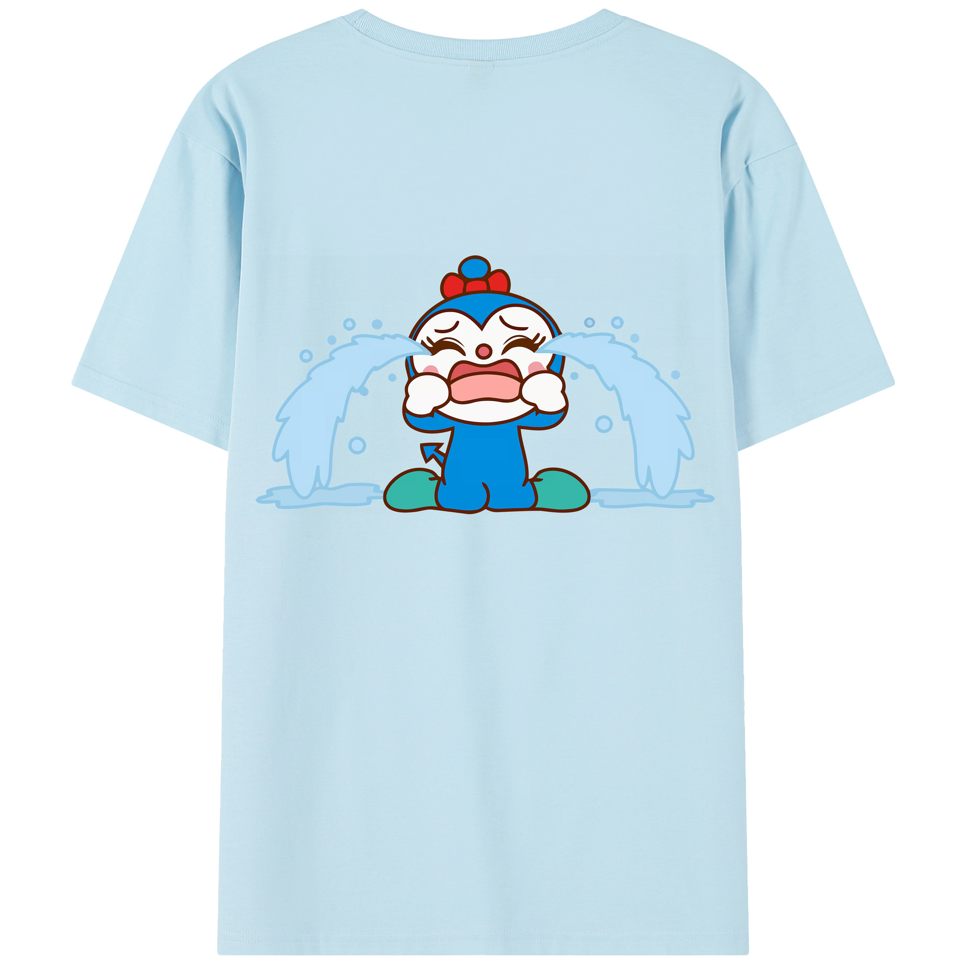 （画像用） アンパンマン Anpanman 綿100％半袖Tシャツ（背面プリント）